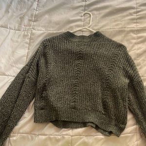 ♡ Dark Green Yarn Sweater ♡